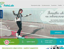 Tablet Screenshot of fotolab.pl